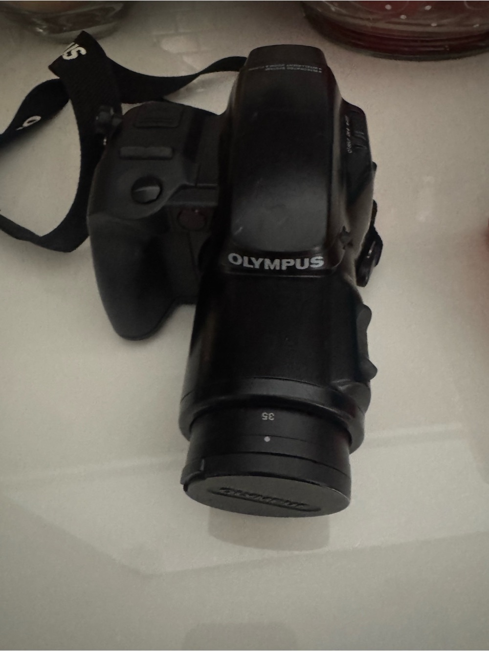 Olympus Black Compact Digital Camera with Built-in Lens